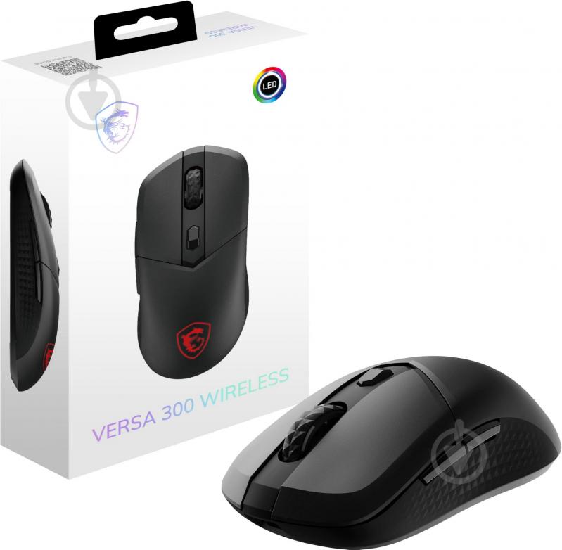 Мышь MSI VERSA 300 W black (S12-4301260-CLA) - фото 11