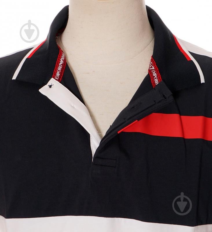 Поло EA7 JERSEY_POLO_SHIRT 3GPF80-PJ20Z-1100 L білий - фото 8