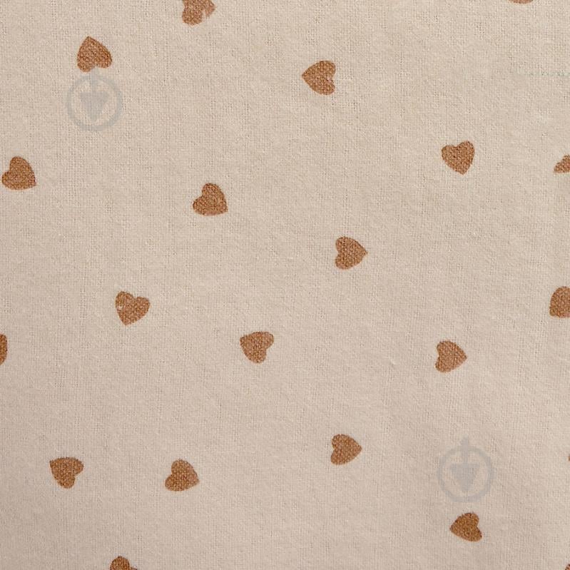 Пеленка Blanka Сердца 70x100 см бежевый 14379 - фото 2 Пеленка Blanka Сердца 70x100 см бежевый 14379 - фото 2