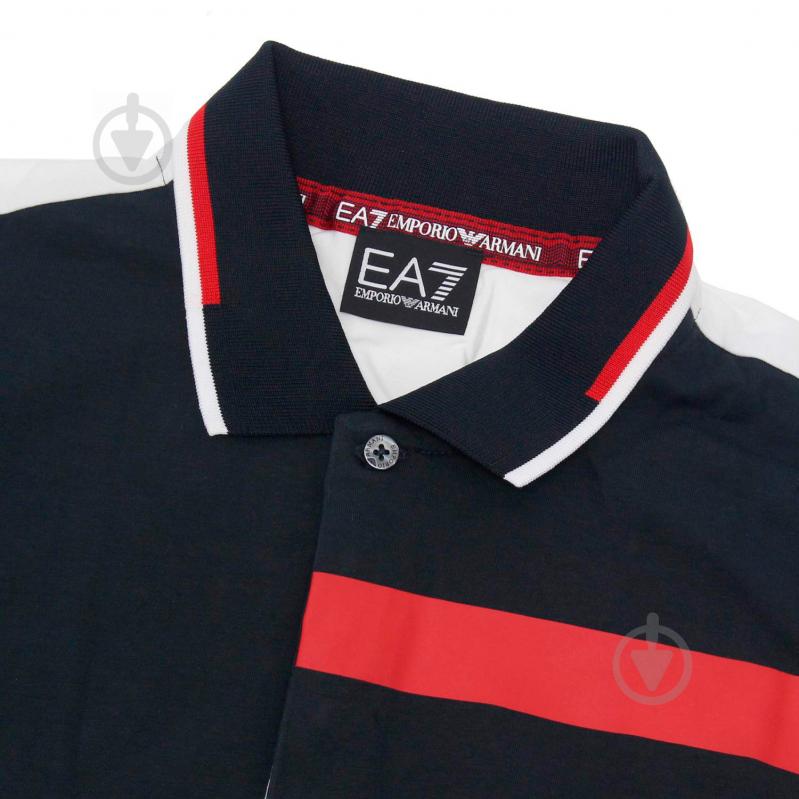 Поло EA7 JERSEY_POLO_SHIRT 3GPF80-PJ20Z-1100 р.M білий - фото 9