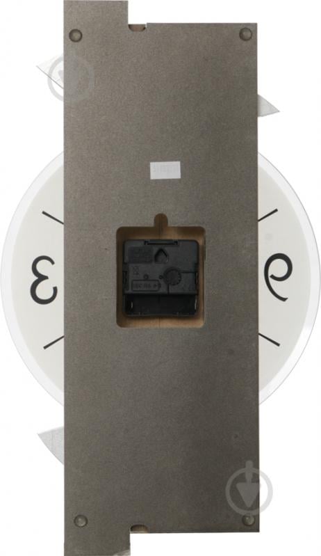 Годинник настінний 40х23 см сірий - фото 3