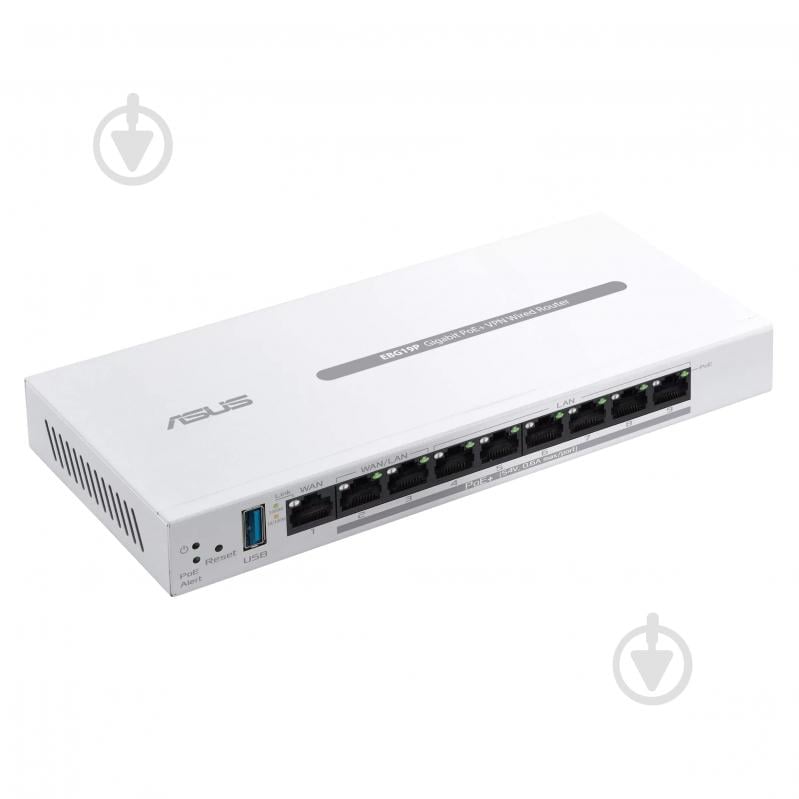 Маршрутизатор Asus ExpertWiFi EBG19P 8xGE LAN (8xPoE) (90IG08C0-MO3B00) - фото 2 Маршрутизатор Asus ExpertWiFi EBG19P 8xGE LAN (8xPoE) (90IG08C0-MO3B00) - фото 2