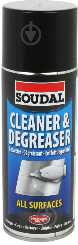 Засіб SOUDAL для очищення і знежирення Cleaner&Degreaser 400мл (90601333) - фото 1