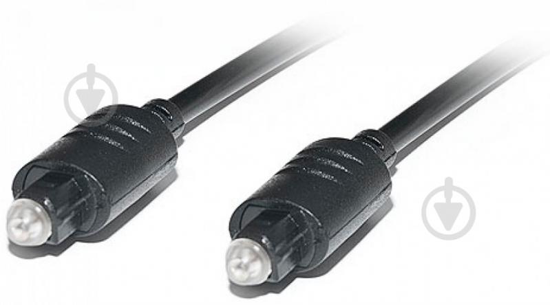 Кабель Real-el ODT – ODT 1 м чорний (Optical Toslink M-M 1m, black) - фото 2