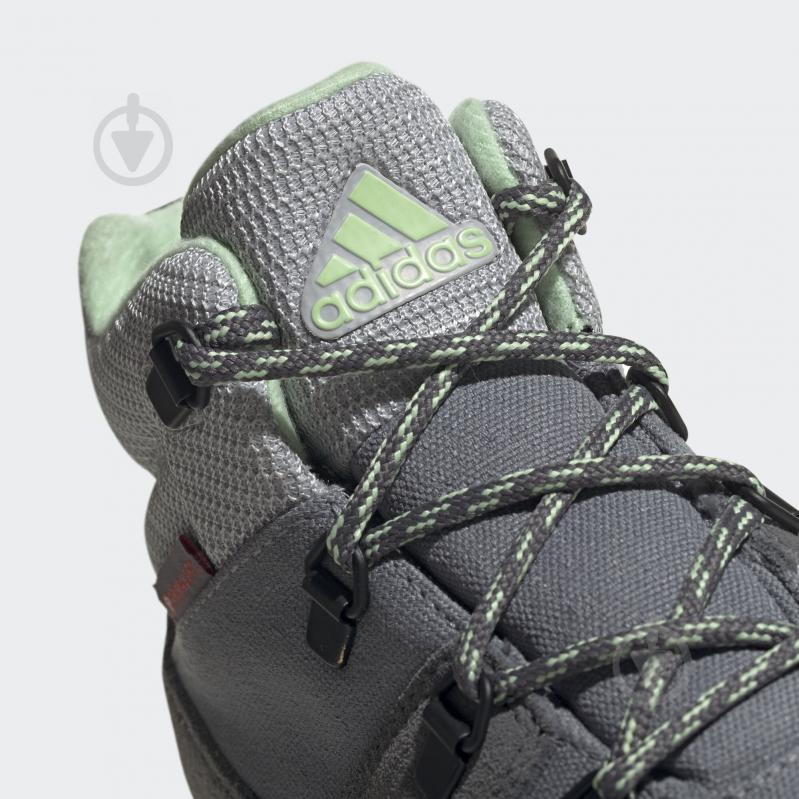 Черевики Adidas SNOWPITCH C.RDY K G26576 р.35,5 сірий - фото 7