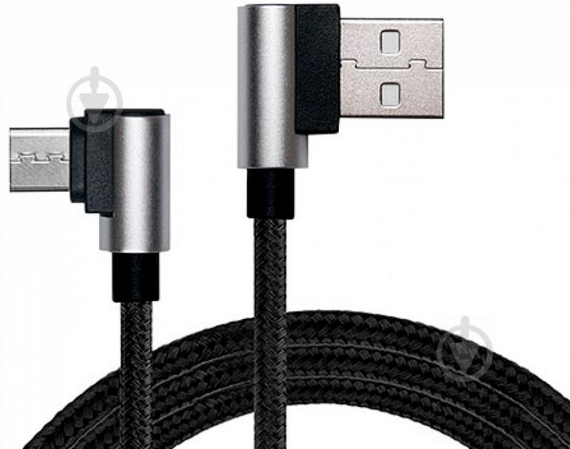 Кабель Real-el USB Type-C 1 м черный (USB 2.0 Premium AM-Type C 1m,) - фото 1