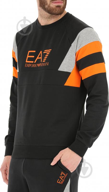 Свитшот EA7 JERSEY_SWEATSHIRT 3GPM40-PJ05Z-1200 р. M черный - фото 4