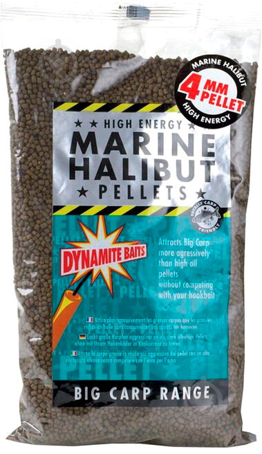 Пеллетс Dynamite Baits Marine Halibut Pellets 4мм 900 г палтус DY091 - фото 1