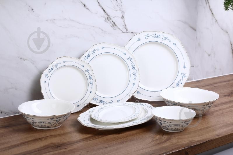 Блюдо овальное Fiora Austen 35,4x24,3 см фарфор - фото 5 Блюдо овальное Fiora Austen 35,4x24,3 см фарфор - фото 5