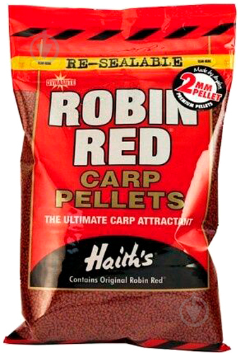 Пеллетс Dynamite Baits Robin Red Carp Pellets 900 г робин ред DY1030 - фото 1