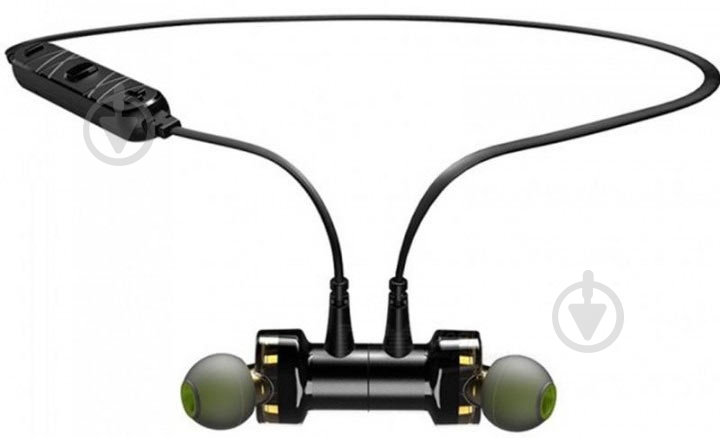 Bluetooth-гарнитура Awei X660BL Bluetooth Dual Driver Earphone grey (F_92200) - фото 2