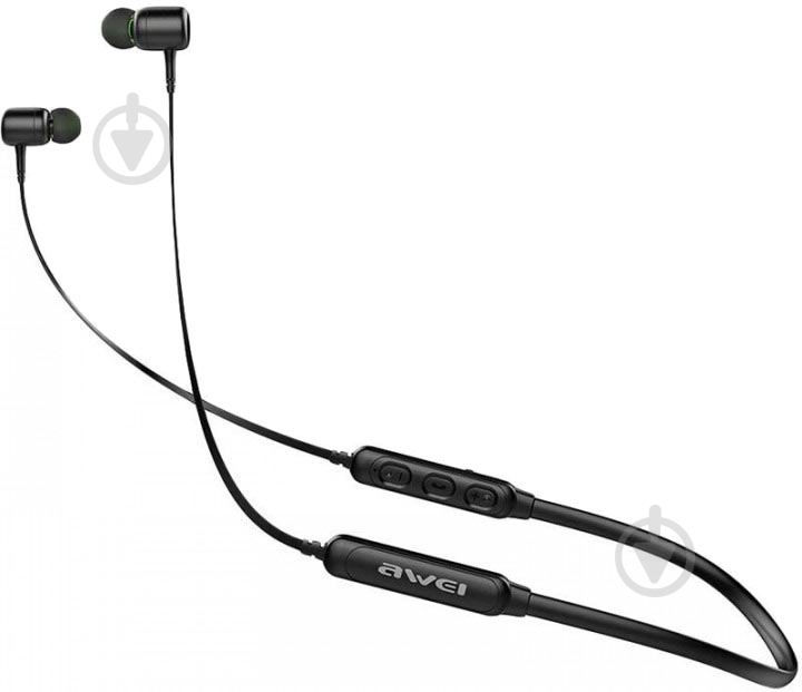 Bluetooth-гарнитура Awei G30BL Bluetooth Earphones black (F_85095) - фото 1