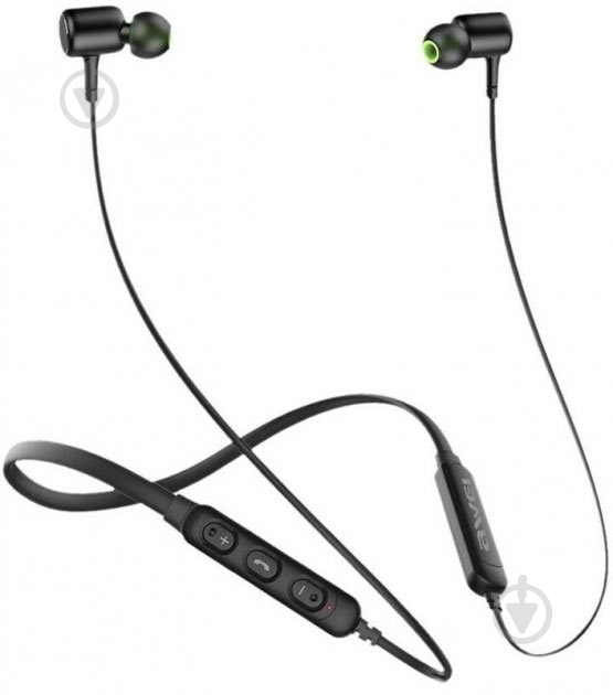 Bluetooth-гарнитура Awei G30BL Bluetooth Earphones black (F_85095) - фото 5