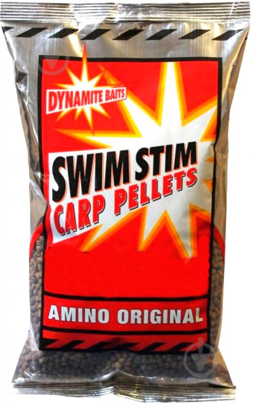 Пеллетс Dynamite Baits Swim Stim Amino Original Carp Pellets 900 г Swim Stim DY098 - фото 1