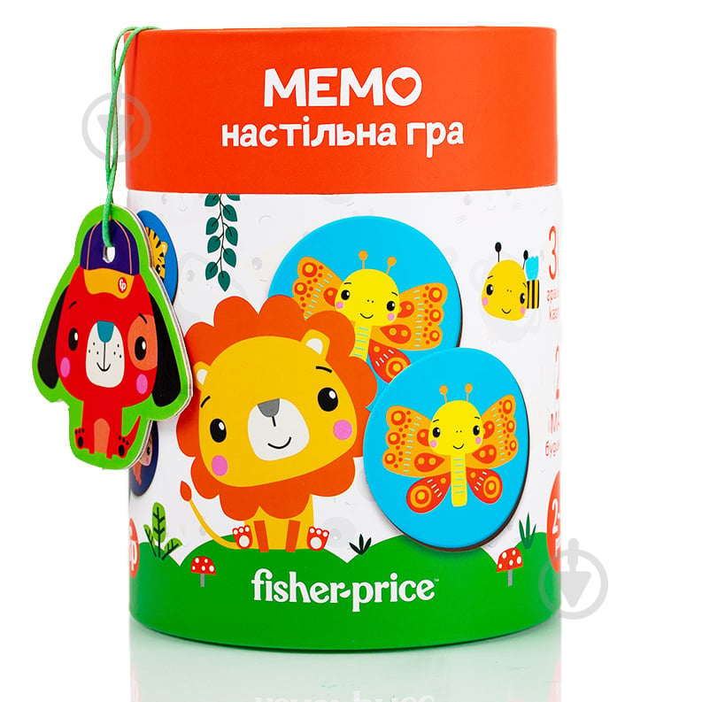 Игра настольная Vladi Toys Fisher Price Мемо в тубусе VT2910-04 - фото 1