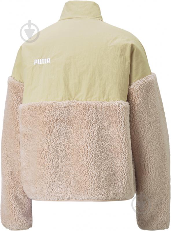 Куртка жіноча демісезонна Puma SHERPA JACKET 84940447 р.XL бежева - фото 2