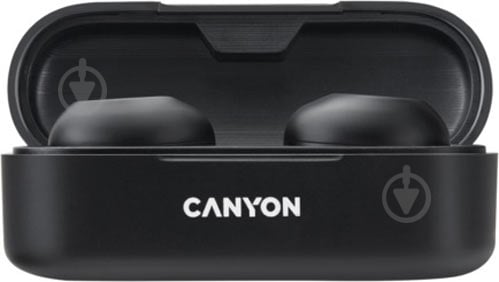 Bluetooth-гарнитура Canyon TWS-1 black (CNE-CBTHS1B) - фото 3