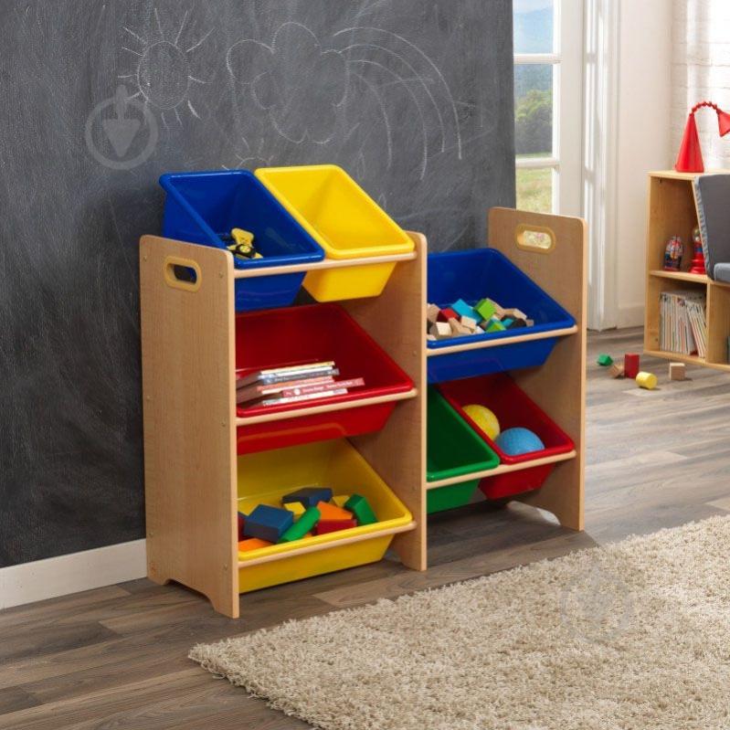 Стеллаж Kidkraft 7 контейнеров 15470 - фото 2