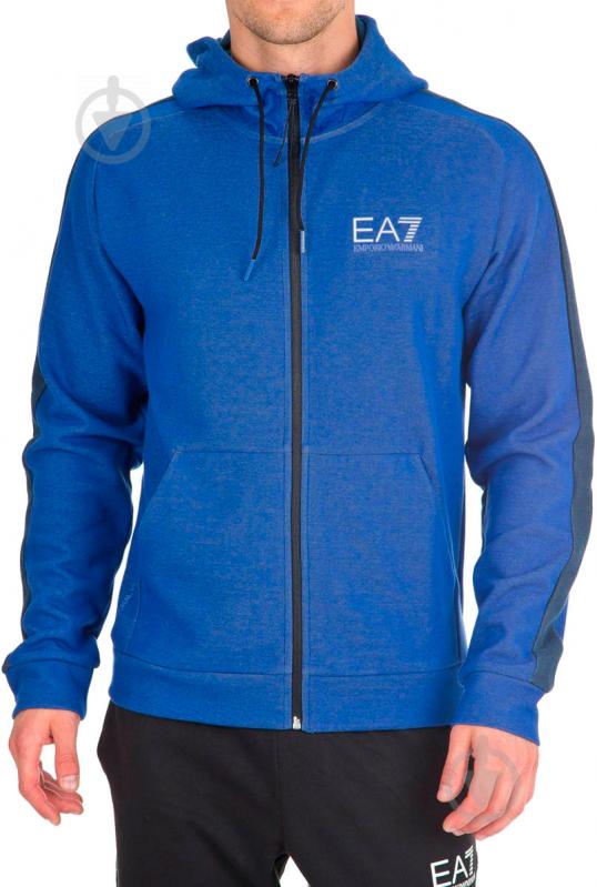 Джемпер EA7 JERSEY_SWEATSHIRT 3GPM78-PJU0Z-1582 р. XL голубой - фото 1