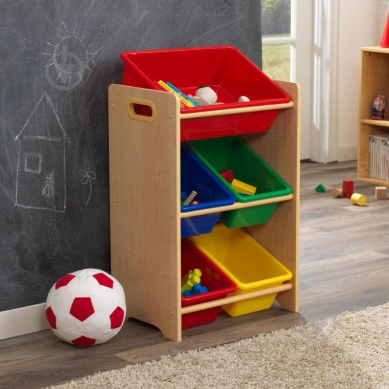 Стеллаж Kidkraft 5 контейнеров 15472 - фото 2 Стеллаж Kidkraft 5 контейнеров 15472 - фото 2