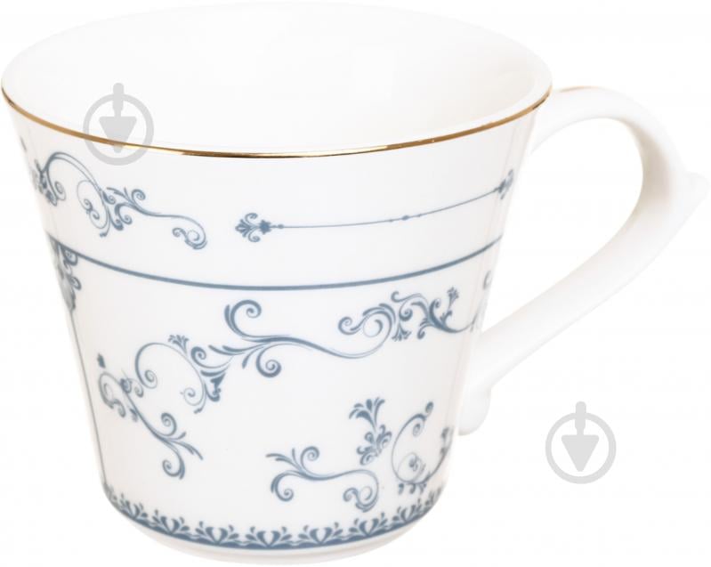 Чашка з блюдцем Fiora Austen 200 мл порцеляна - фото 1 Чашка з блюдцем Fiora Austen 200 мл порцеляна - фото 1