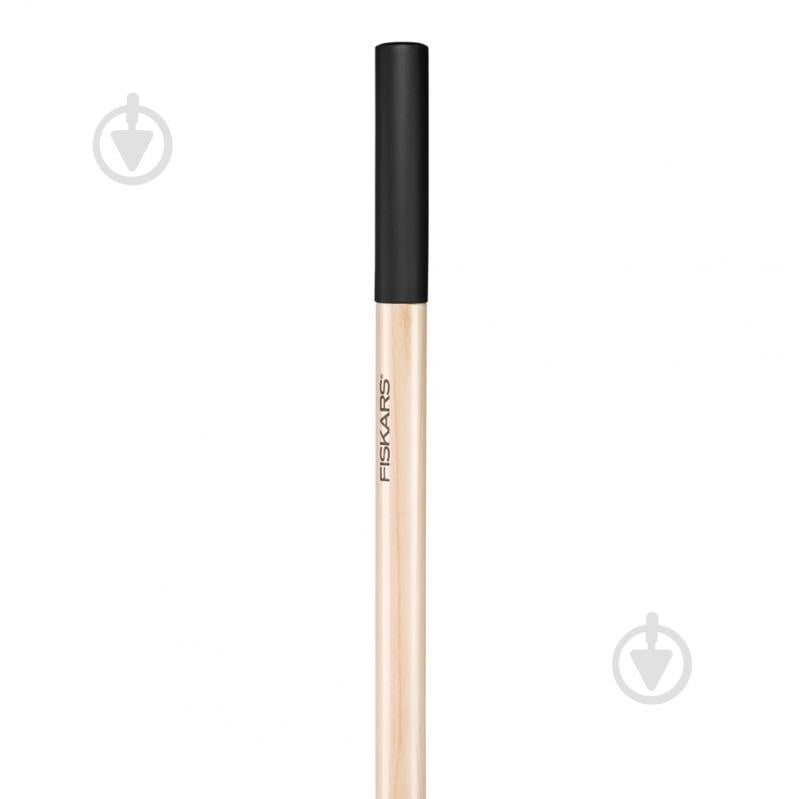 Лопата совковая Fiskars с деревяной ручкой Solid арт. 1066724 - фото 5