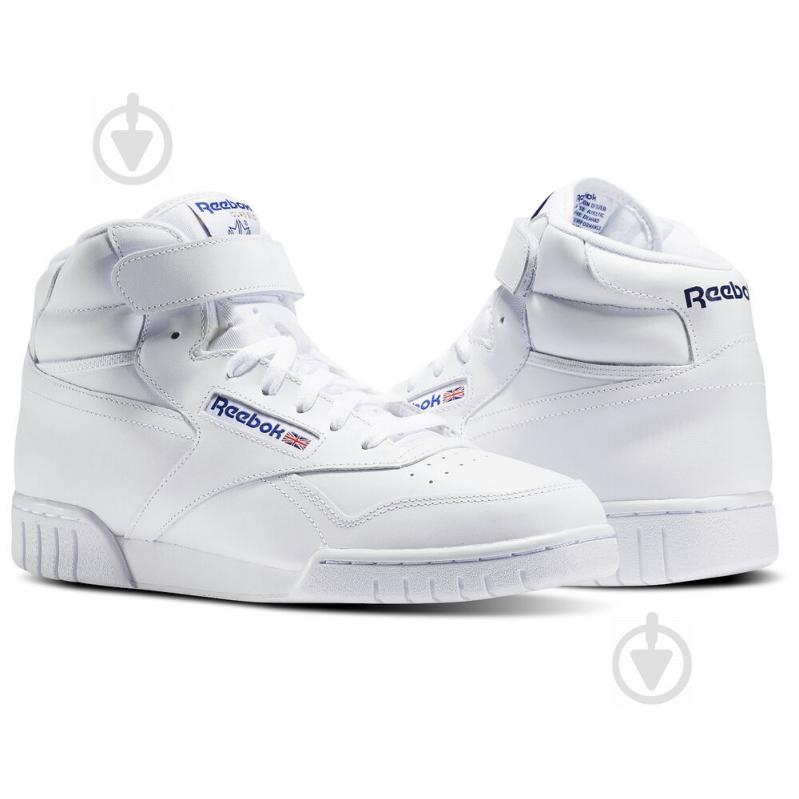 Кроссовки мужские зимние Reebok EX-O-FIT HI 3477 р.41 белые - фото 1