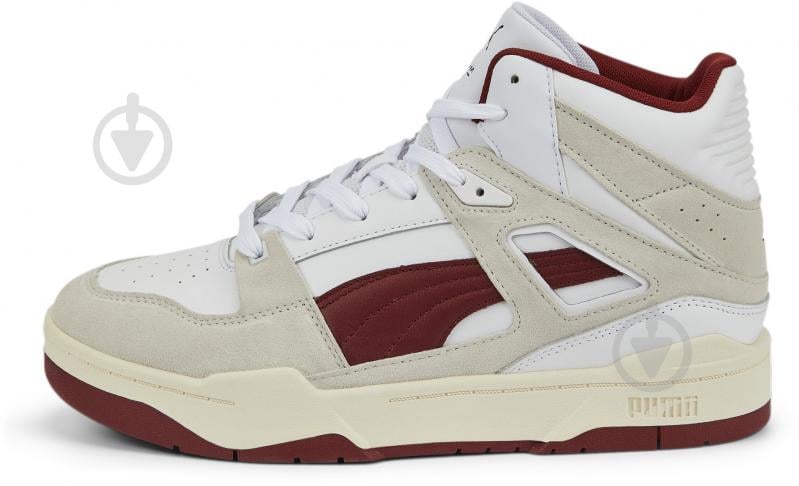 Кроссовки мужские Puma SLIPSTREAM INVDR MID HERITAGE 38799801 р.40,5 бело-красные - фото 1