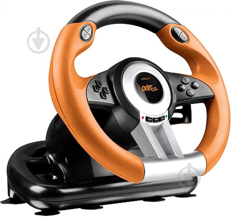 Игровой руль Speedlink DRIFT O.Z. Racing Wheel SL-6695-BKOR-01 SL-6695-BKOR-01 - фото 2