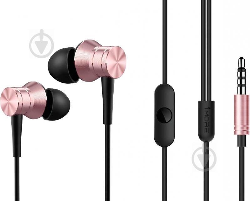 Гарнитура 1More Piston Fit Mic E1009 pink - фото 2