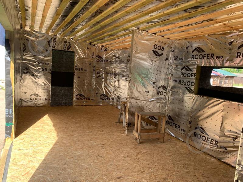 Домокомплект корисною площею 31 кв.м (один модуль) комплектації BARN 38 (домокомплект) з відкритою терасою 12 м2 - фото 5