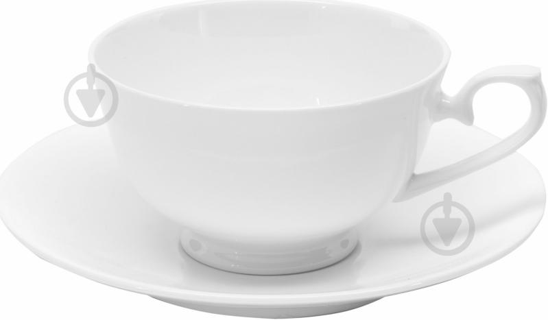 Чашка с блюдцем Fiora Classic 200 мл 50466 - фото 1