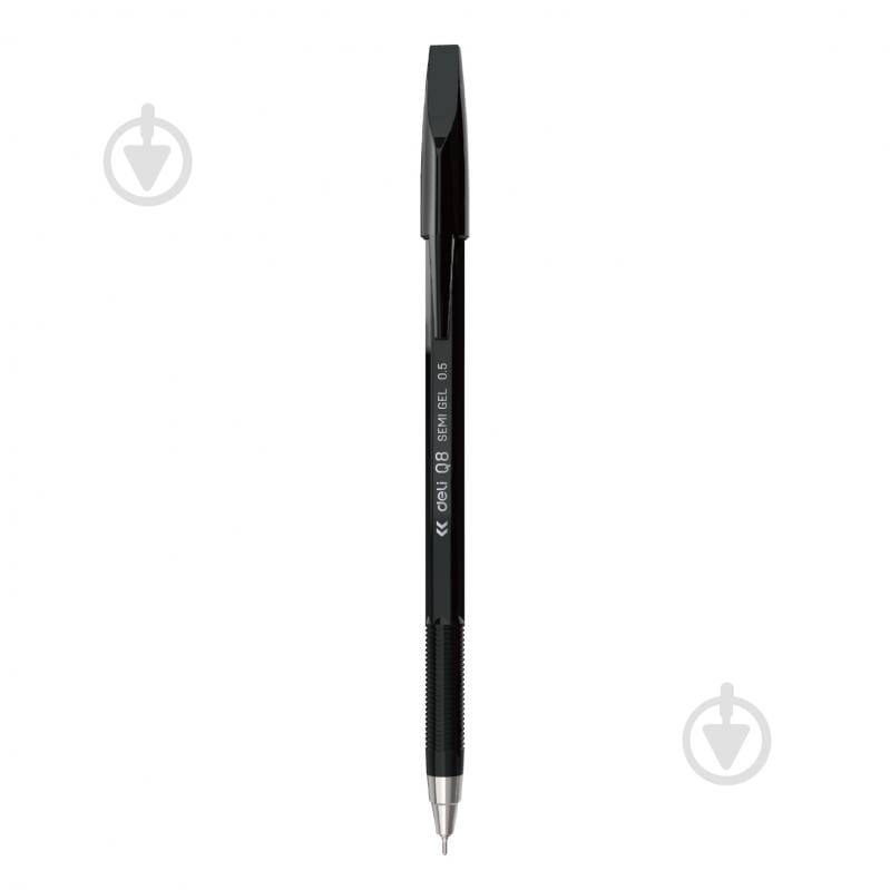 Ручка шариковая Deli черная Think 0,5 EQ8-BK - фото 3