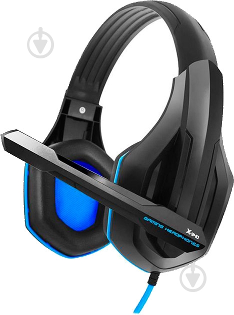 Гарнітура Gemix X-340 black/blue (4300096) - фото 1