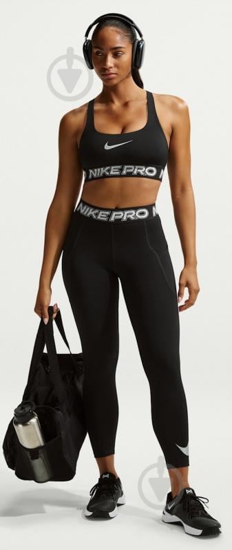 Бра Nike Pro IF0214-010 р.XS черный - фото 3