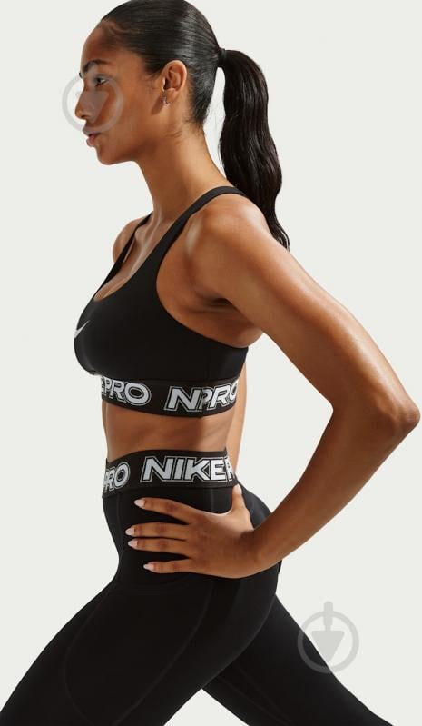 Бра Nike Pro IF0214-010 р.XS черный - фото 4