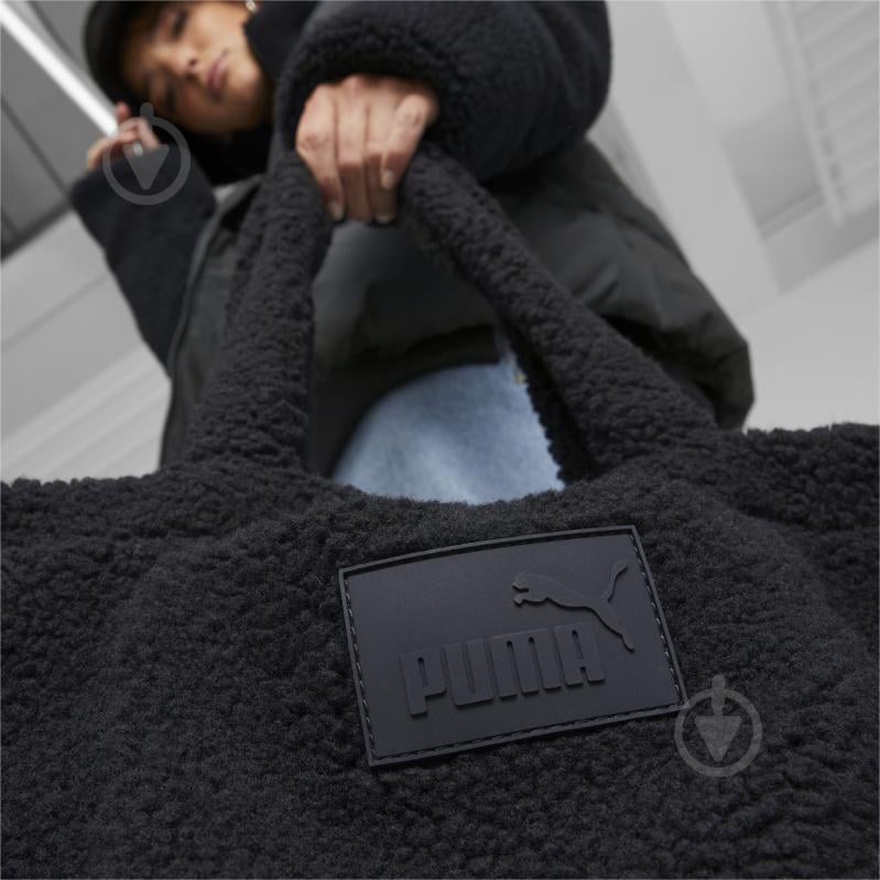 Сумка Puma CORE SHERPA TOTE 7916301 черный - фото 4