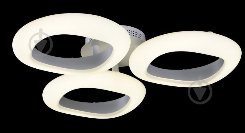 Люстра светодиодная Accento lighting Ring ALG-59060/3 с пультом ДУ 58 Вт белый - фото 3