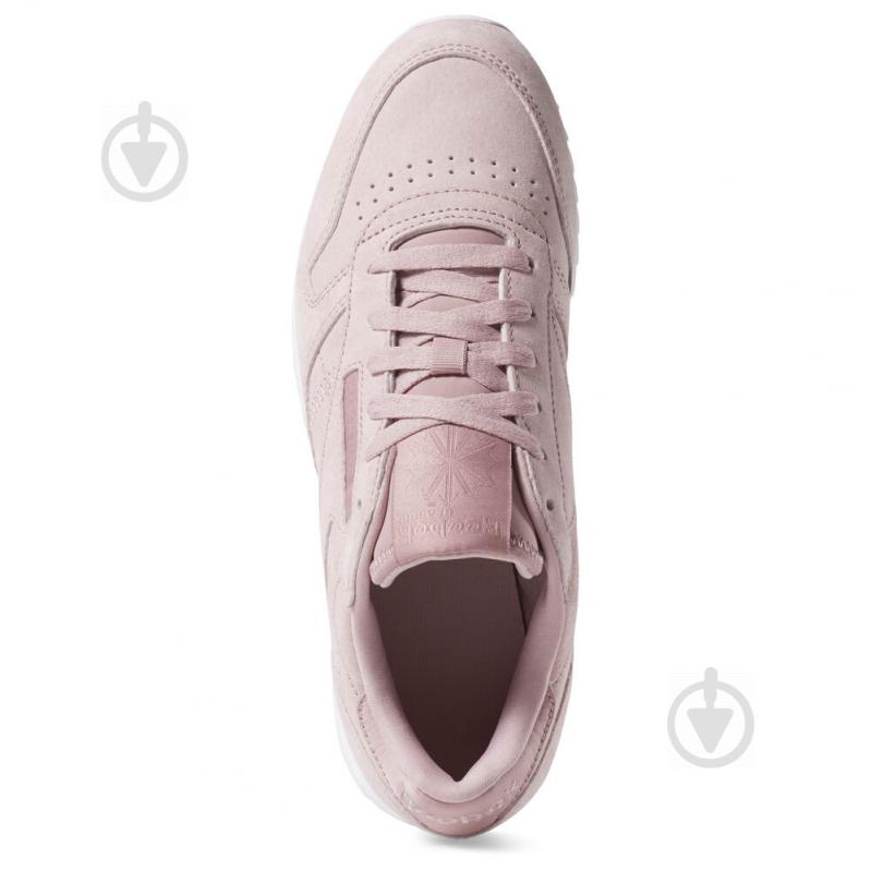 Кроссовки женские демисезонные Reebok CL LTHR RIPPLE DV3636 р.37,5 розовые - фото 6