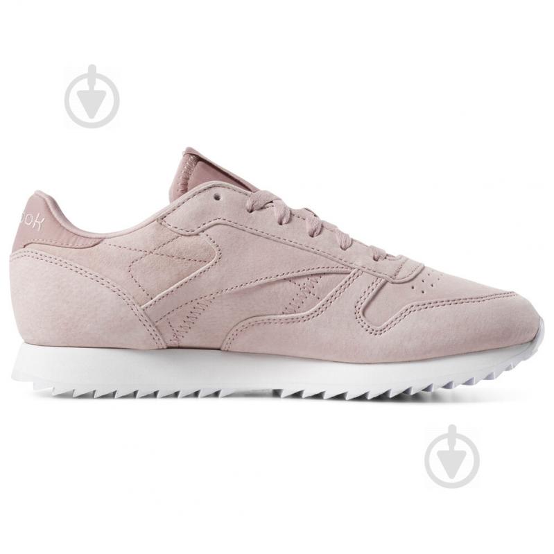 Кроссовки женские демисезонные Reebok CL LTHR RIPPLE DV3636 р.40 розовые - фото 3