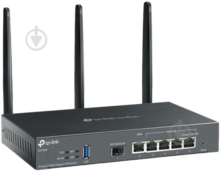 Маршрутизатор TP-Link Omada ER706W (4895252500691) - фото 2 Маршрутизатор TP-Link Omada ER706W (4895252500691) - фото 2