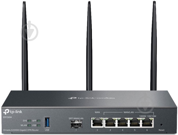 Маршрутизатор TP-Link Omada ER706W (4895252500691) - фото 1 Маршрутизатор TP-Link Omada ER706W (4895252500691) - фото 1