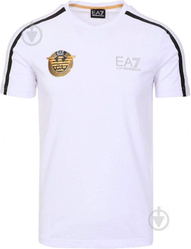 Футболка EA7 JERSEY_T-SHIRT 3GPT33-PJL2Z-1100 р.L белый - фото 1