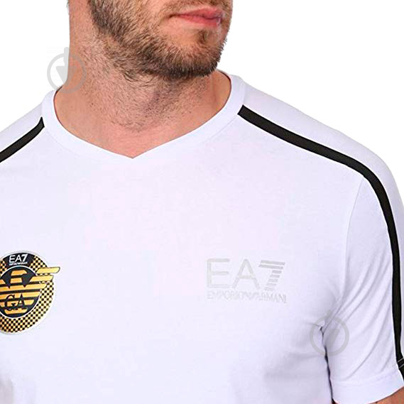 Футболка EA7 JERSEY_T-SHIRT 3GPT33-PJL2Z-1100 р.L белый - фото 5