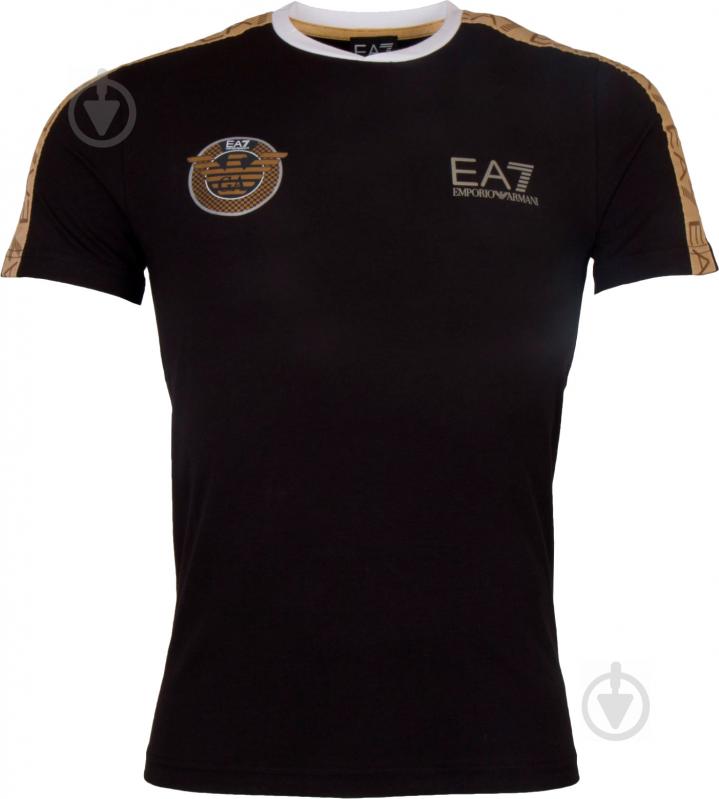 Футболка EA7 JERSEY_T-SHIRT 3GPT34-PJL2Z-1200 р.L черный - фото 1