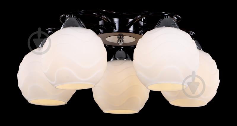 Люстра потолочная Accento lighting Lurd ALPL-PL17107-5 5x60 Вт E27 венге - фото 2