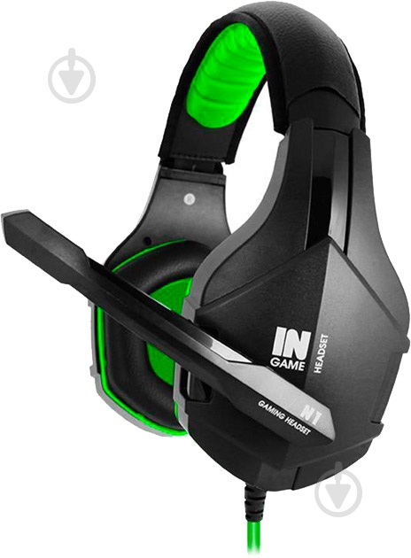 Гарнитура Gemix N1 black/green (4300104) - фото 1