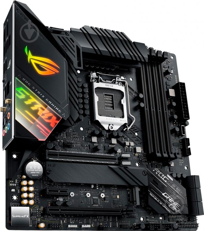 Материнська плата Asus ROG STRIX Z490-G GAMING WI-FI (Socket 1200, Intel Z490, mirco ATX) - фото 5