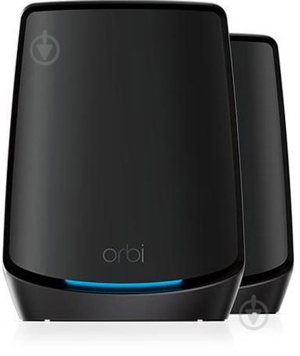Система Wi-Fi Mesh NETGEAR Orbi RBK862SB AX6000 2 модеми чорний (RBK862SB-100EUS) - фото 1