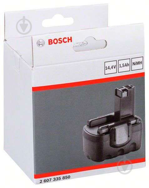 Аккумулятор Bosch Professional NiMh 14.4V 1.5 Ah O-pack 2607335850 - фото 2